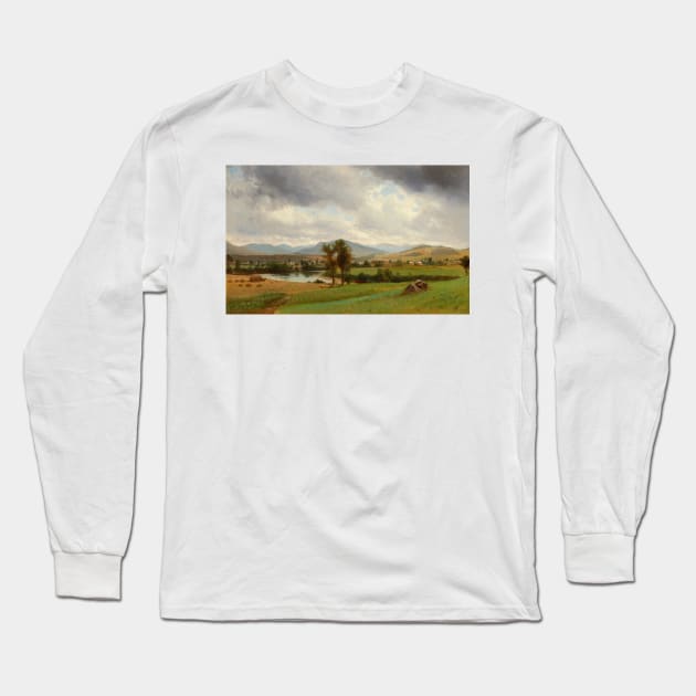 Untitled (Pastoral Scene) by David Johnson Long Sleeve T-Shirt by Classic Art Stall